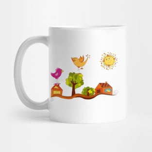 bird in love Mug